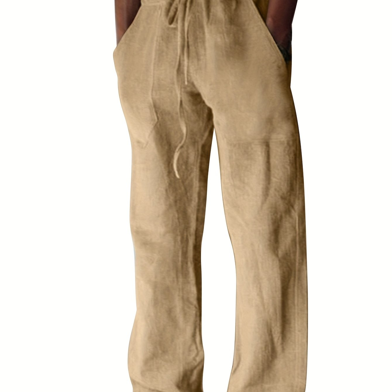 - Pantalon ample en coton pour hommes Yoga & Fitness -