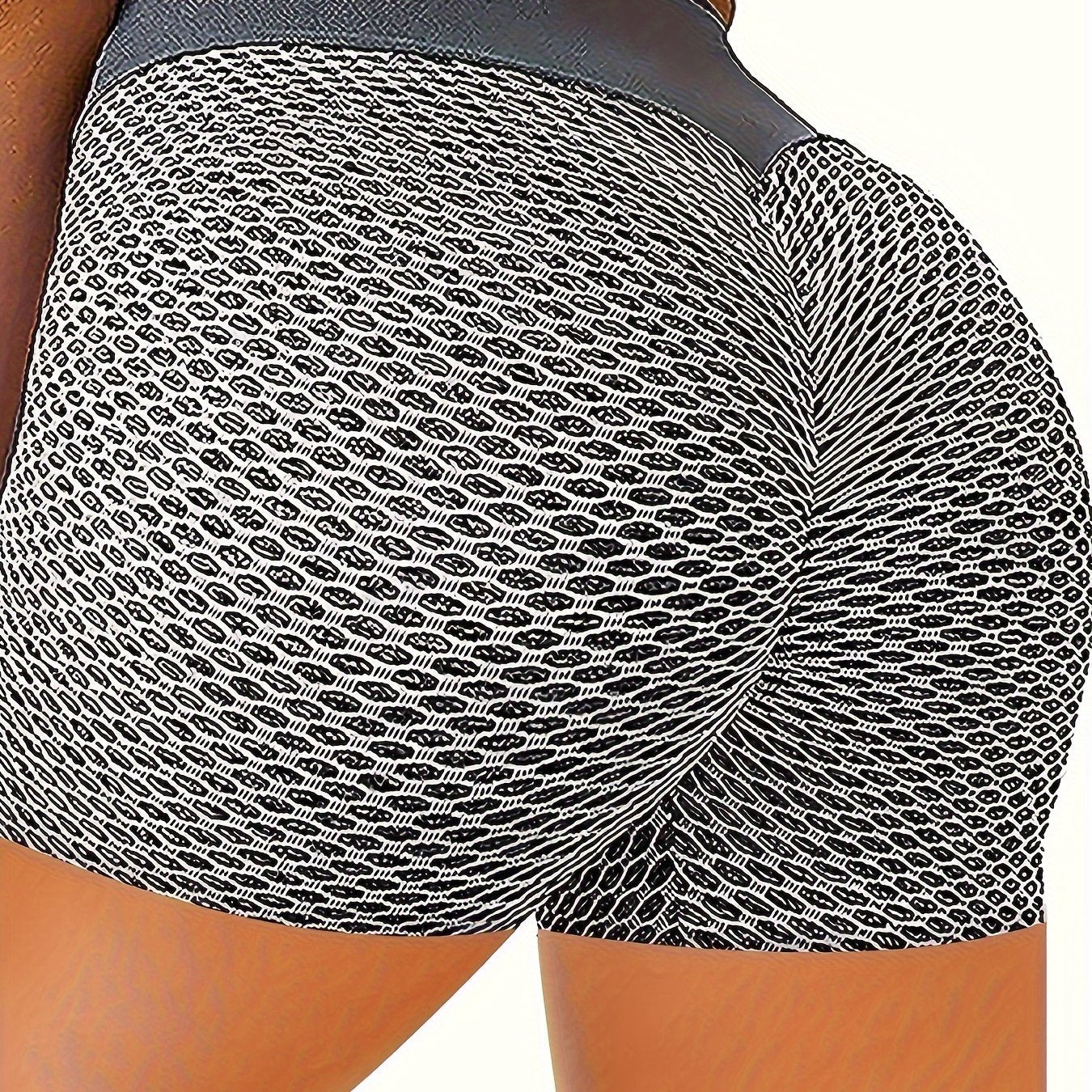 - Short Yoga & Fitness taille haute effet lifting -