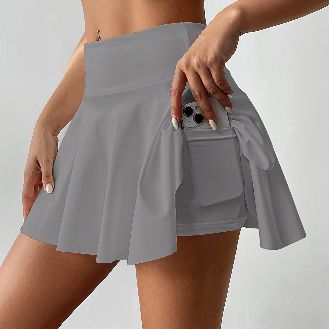 - Jupe-short de sport avec poche Yoga & Fitness -