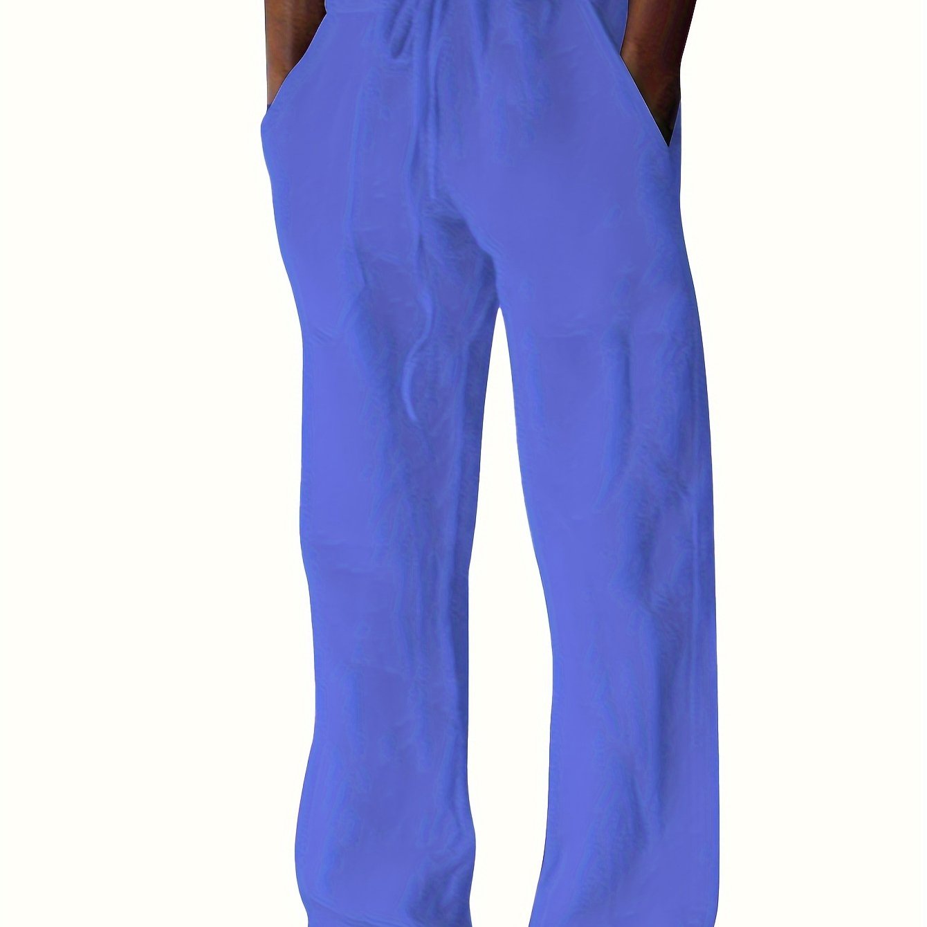 - Pantalon ample en coton pour hommes Yoga & Fitness -