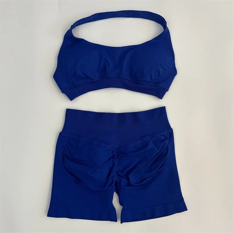 - Ensemble sport deux pièces brassière et short -