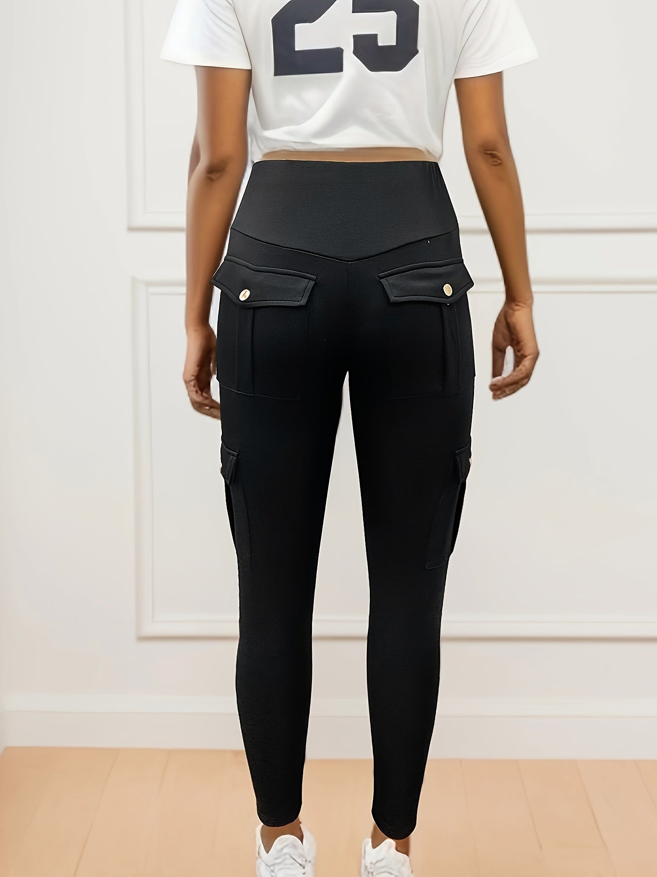 - Legging taille haute avec poches Yoga & Fitness -